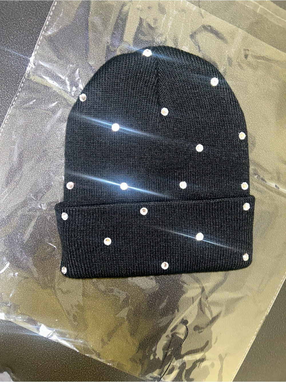 “Ice Noir” Beanie - Picture 6 of 6